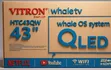 Vitron 43 Inch QLED TV - Model Mpya Iliyoboreshwa - 2