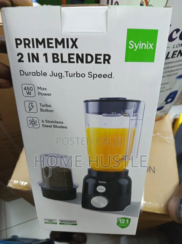 Syinix Primemix 2-in-1 Blender (Model SBL35E1) - 1