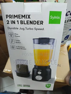 Syinix Primemix 2-in-1 Blender (Model SBL35E1)