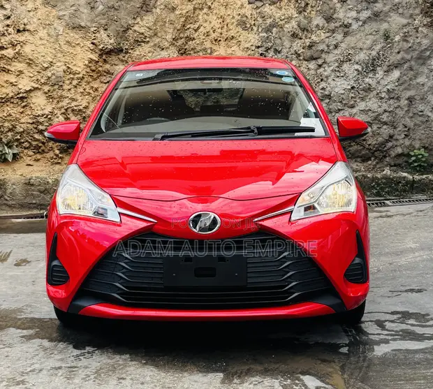 Toyota Vitz 2019 Red Wine - 1