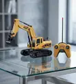 Musical RC Tracked Excavator Toy - 2