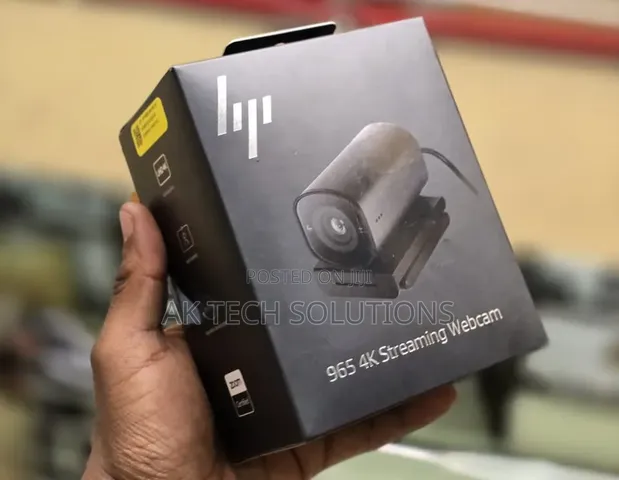 HP 965 4K Streaming Webcam - 1