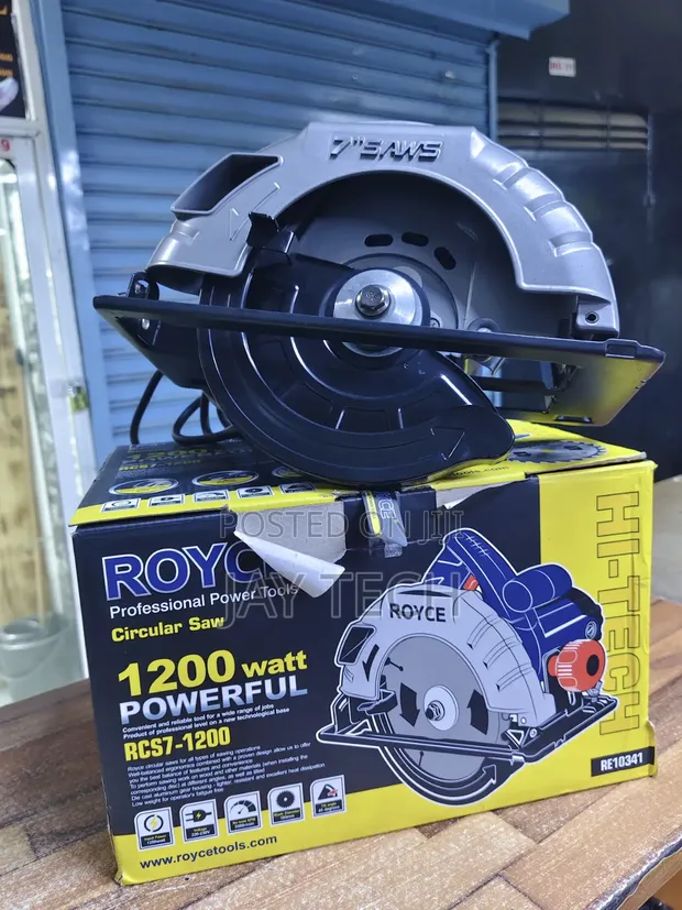 Royce 1200W Professional Circular Saw (RCS7-1200) - 7" Inch - 1