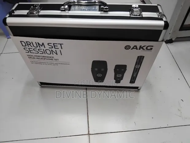 AKG High Performance Drum Microphone Set - 1