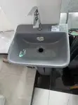 Basin ya Kunawia Mikono ya Mraba ya Kusimama Pekee - 1