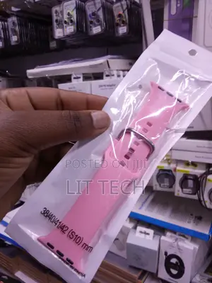 Apple Watch Silicone Sport Strap - Baby Pink (38/40/41/42mm)