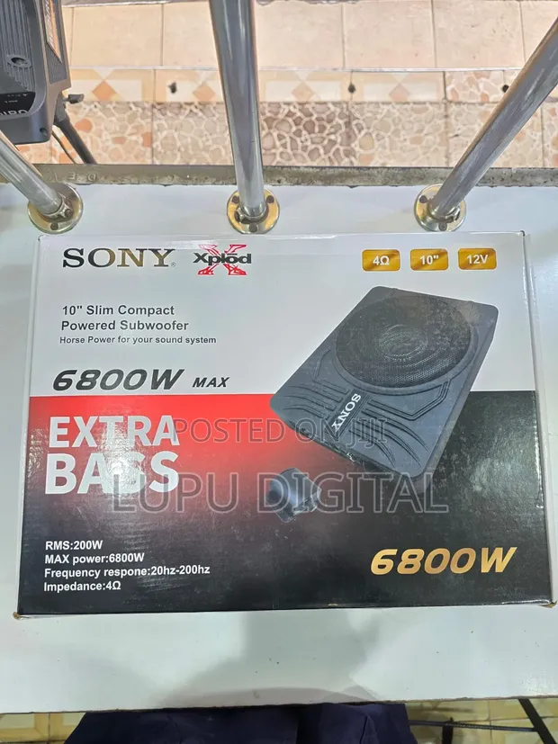 Sony S10 6800W Subwoofer Chini ya Kiti - 1