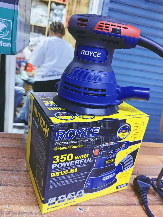 Royce 350W Electric Random Orbital Sander - Brand New - 1