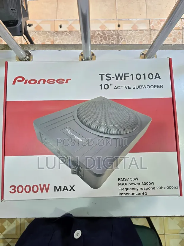 Pioneer WF1010 3000W Subwoofer Chini ya Kiti - 1