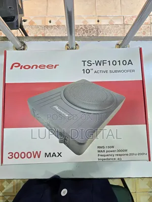 Pioneer WF1010 3000W Subwoofer Chini ya Kiti