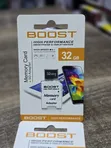 Boost 32GB Memory Card with SD Adapter - 1