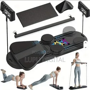 5-in-1 Foldable Pilates Board na Push-Up Bar