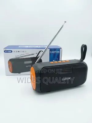 Caston ST-5566 Spika Portable ya Bluetooth na Redio ya FM na Mwanga