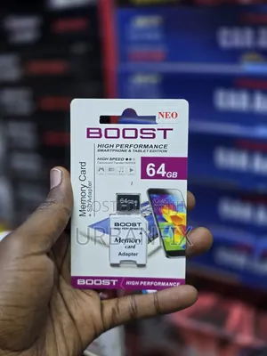 64GB High-Performance Memory Card with SD Adapter