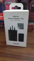 Samsung 65W PD Power Adapter Trio - 3-Port Fast Charger - 1