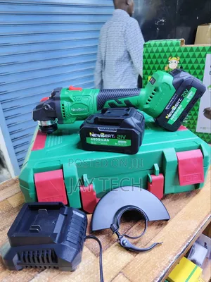 Newbeat 21V Brushless Cordless Angle Grinder Kit (4.5")