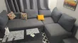 L-Shaped Sofa Set - 5 Seater, Grey - 2
