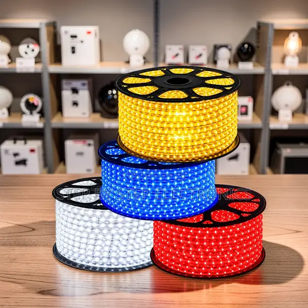 50m Outdoor Snake LED Rope Light with Connector - 1