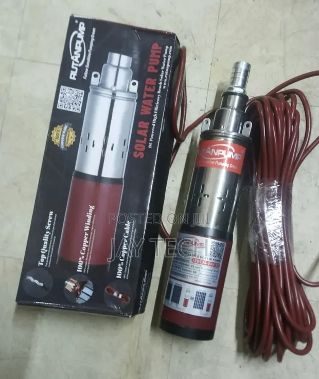 Rutanpump 24V 250W Submersible DC Solar Water Pump (50m Head) - 1