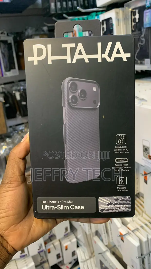 Pitaka Kesi Ultra-Slim Aramid Fiber kwa iPhone 17 Pro Max - 1