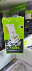 Calus White Power Bank 10,000mAh na Cables - 1
