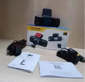 New 4-Channel Dash Camera - Continuous Recording