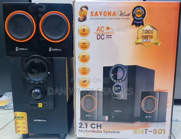 Sayona Worth SHT-S01 2.1 Channel Woofer System - 1