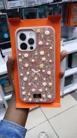 The Bling World Luxury Rhinestone Case kwa iPhone 14 Pro - 2
