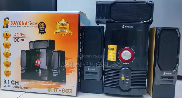 Sayona Worth SHT S02 3.1 Channel Woofer System - 1