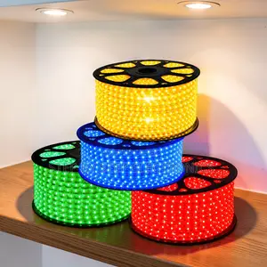 Blue 50m Outdoor Snake LED Rope Light na Connector