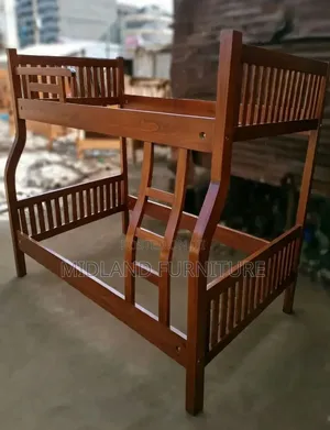 Brand New BUILT Brown Kids Bunk Bed