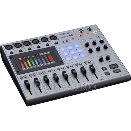 Zoom PodTrak P8 Portable Multitrack Podcast Recorder - 1