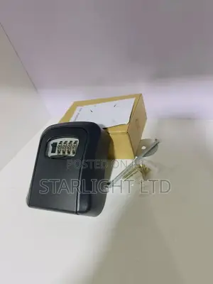 Sanduku la Kufungia Funguo Lote la Chuma Nyeusi
