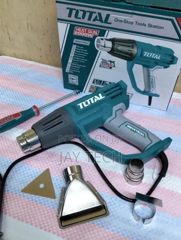 TOTAL 2000W Industrial Heat Gun (TB20078) + Vifaa - 1
