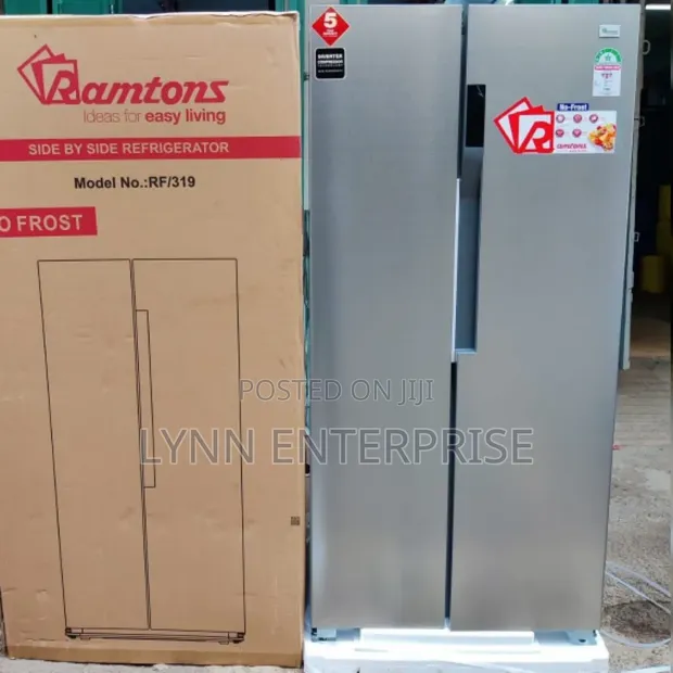 Ramtons Side-by-Side No Frost Refrigerator 430L RF319 - 1