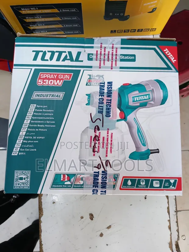 Total 530W Industrial Electric Spray Gun - 1