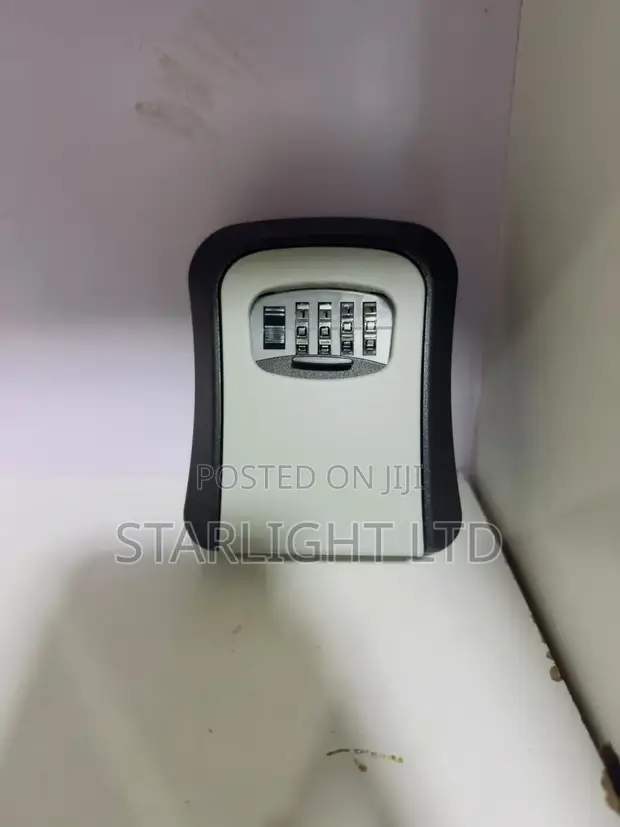 Heavy-Duty Combination Lock Storage Box for Real Estate/Airbnbs - 1