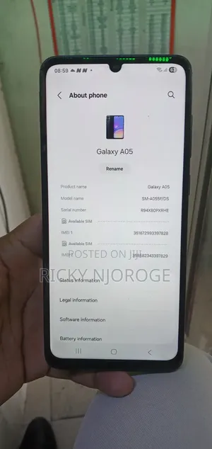 Samsung Galaxy A05 64GB Blue