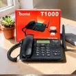 Bontel T1000 Dual SIM GSM Wireless Landline Desk Phone - 2