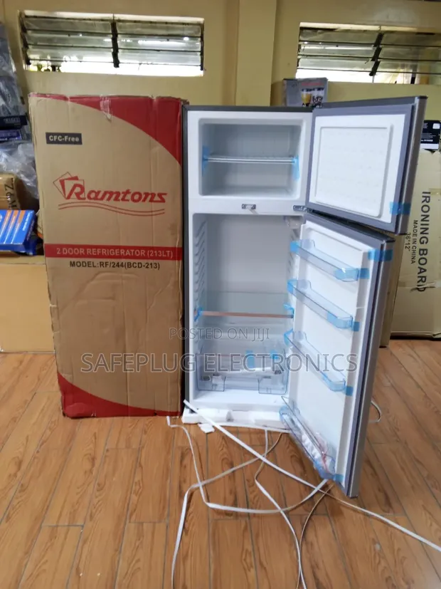 Brand New Ramtons 213L 2-Door Refrigerator RF/244 - 1
