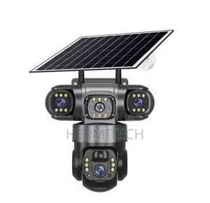 Triple Lens 4G Solar CCTV with Remote Phone View