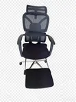 Boss Office Products Kiti cha Ofisi cha Orthopedic chenye Msaada wa Miguu - 2