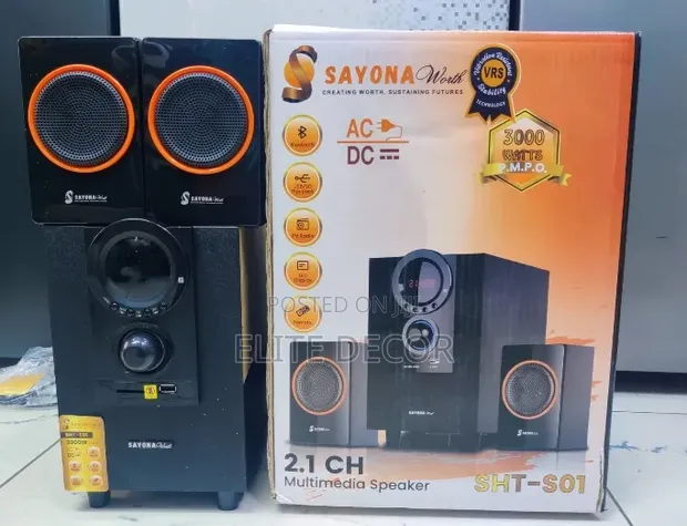 Sayona Worth SHT-S01 2.1 Channel Sound System - 1