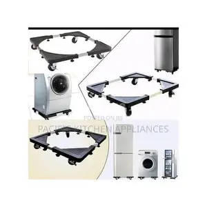Adjustable Fridge/Washing Machine Base Roller Trolley