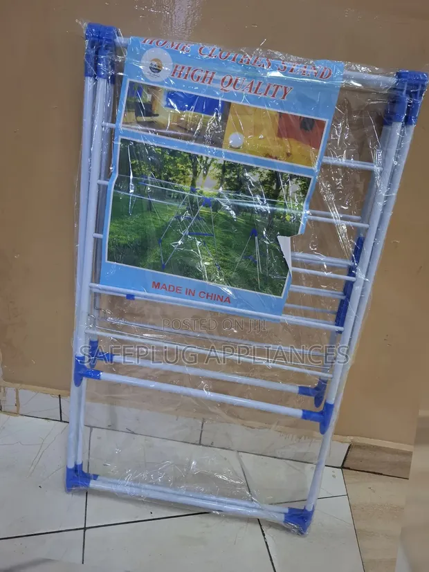 Heavy-Duty Clothes Hanging Rack - Portable Garment Stand - 1
