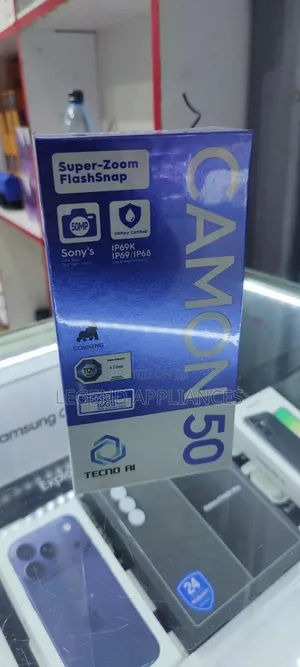 Tecno Camon 50 Mpya 256GB Kijivu