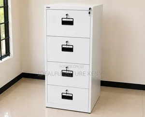 Boss Office Products Four Drawer Lockerable Cabinet