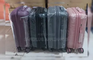 Luxury Small Rubber Suitcase - Portable Business Briefcase