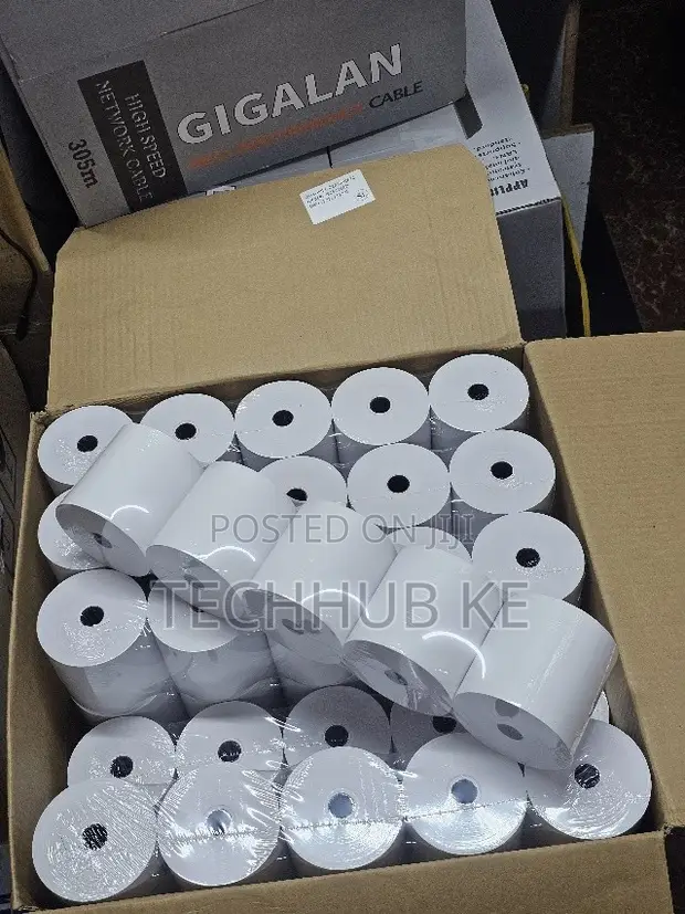 Modern Pack of 50 Rolls 80mm x 79mm Thermal Paper Rolls - 1