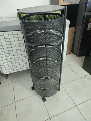 Rotating 5 Tier Round Fruit Rack